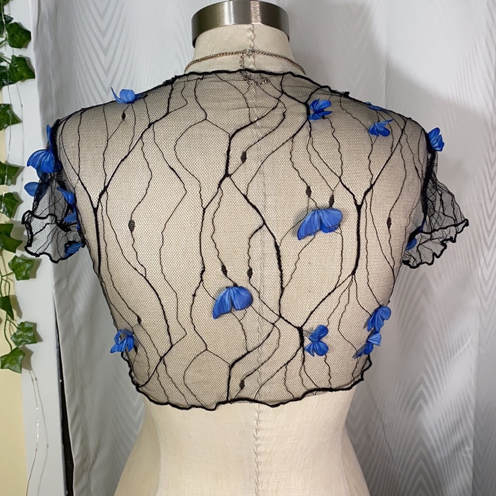 Sheer Crop Top - image 2